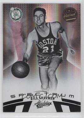 2010-11 Absolute Memorabilia - [Base] - Black Spectrum #121 - Retired - Bill Sharman /1