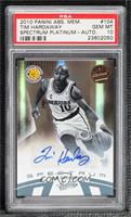 Retired - Tim Hardaway [PSA 10 GEM MT] #/25