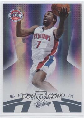 2010-11 Absolute Memorabilia - [Base] - Platinum Spectrum #40 - Ben Gordon /25