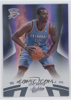 2010-11 Absolute Memorabilia - [Base] - Platinum Spectrum #67 - Jeff Green /25