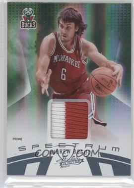 2010-11 Absolute Memorabilia - [Base] - Spectrum Prime Materials #41 - Andrew Bogut /25