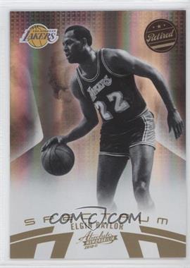 2010-11 Absolute Memorabilia - [Base] - Spectrum #116 - Retired - Elgin Baylor /100