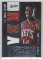 Rookie Premiere Materials - Derrick Favors #/499