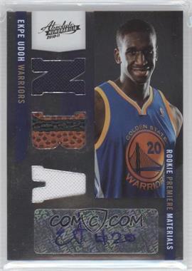 2010-11 Absolute Memorabilia - [Base] #156 - Rookie Premiere Materials - Ekpe Udoh /499