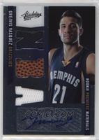 Rookie Premiere Materials - Greivis Vasquez #/499