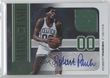 2010-11 Absolute Memorabilia - Marks of Fame - Autograph Materials #8 - Robert Parish /25