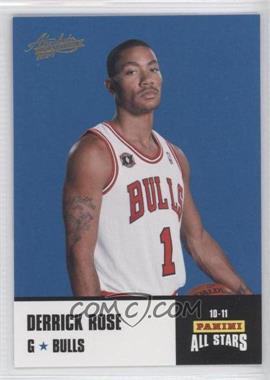 2010-11 Absolute Memorabilia - Panini All-Stars #7 - Derrick Rose