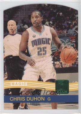 2010-11 Donruss - [Base] - Emerald Die-Cut #175 - Chris Duhon