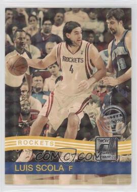 2010-11 Donruss - [Base] - Press Proof #88 - Luis Scola /100