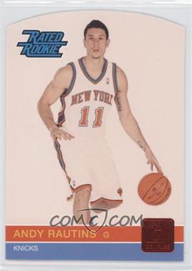 2010-11 Donruss - [Base] - Ruby Die-Cut #260 - Rated Rookie - Andy Rautins /25