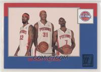 Team Checklist - Detroit Pistons #/49