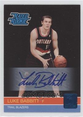2010-11 Donruss - [Base] - Signatures #243 - Rated Rookie - Luke Babbitt /399