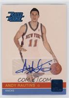 Rated Rookie - Andy Rautins #/499