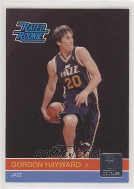 2010-11 Donruss - [Base] #236 - Rated Rookie - Gordon Hayward