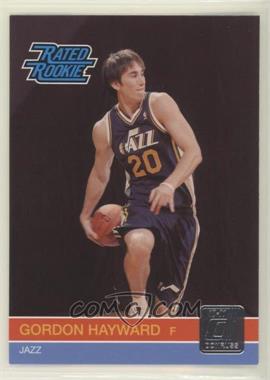 2010-11 Donruss - [Base] #236 - Rated Rookie - Gordon Hayward