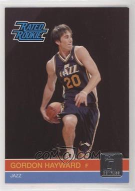 2010-11 Donruss - [Base] #236 - Rated Rookie - Gordon Hayward