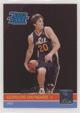 2010-11 Donruss - [Base] #236 - Rated Rookie - Gordon Hayward