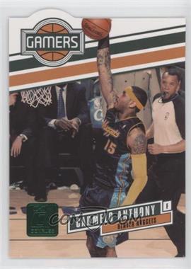 2010-11 Donruss - Gamers - Emerald Die-Cut #14 - Carmelo Anthony