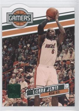 2010-11 Donruss - Gamers - Emerald Die-Cut #3 - LeBron James