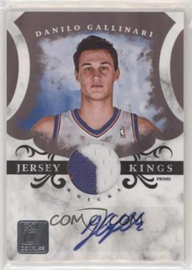 2010-11 Donruss - Jersey Kings - Materials Prime Signatures #11 - Danilo Gallinari /10