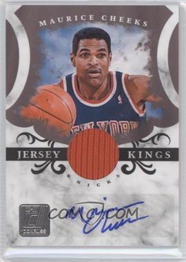 2010-11 Donruss - Jersey Kings - Materials Signatures #13 - Maurice Cheeks /49