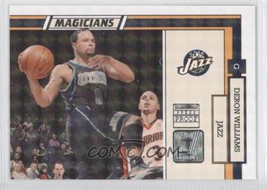 2010-11 Donruss - Magicians - Press Proof #4 - Deron Williams /100