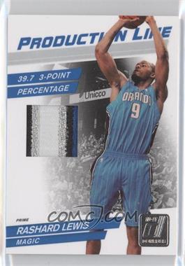 2010-11 Donruss - Production Line - Materials Prime #95 - Rashard Lewis /25