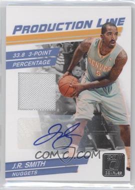 2010-11 Donruss - Production Line - Materials Signatures #100 - J.R. Smith /25