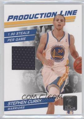 2010-11 Donruss - Production Line - Materials #79 - Stephen Curry /399