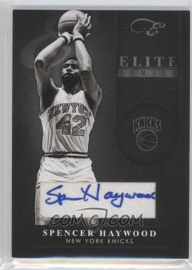 2010-11 Elite Black Box - Elite Series - Signatures #18 - Spencer Haywood /10