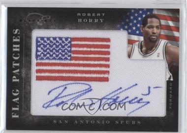 2010-11 Elite Black Box - Flag Patches Autographs #83 - Robert Horry /99