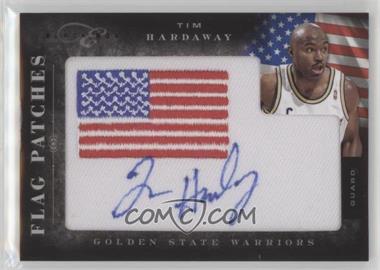 2010-11 Elite Black Box - Flag Patches Autographs #86 - Tim Hardaway /149