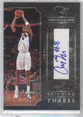 2010-11 Elite Black Box - Reigning Threes - Signatures #6 - Channing Frye /99