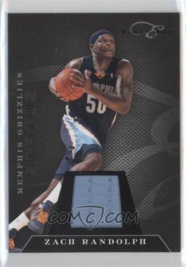 2010-11 Elite Black Box - Status - Memorabilia #15 - Zach Randolph /99