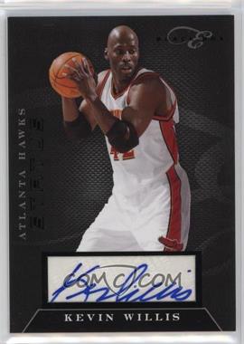 2010-11 Elite Black Box - Status - Signatures #157 - Kevin Willis /149