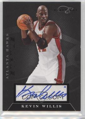 2010-11 Elite Black Box - Status - Signatures #157 - Kevin Willis /149