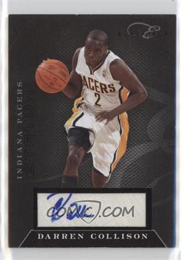 2010-11 Elite Black Box - Status - Signatures #34 - Darren Collison /149