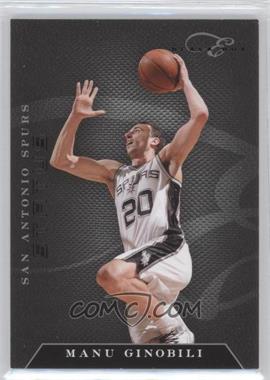 2010-11 Elite Black Box - Status #80 - Manu Ginobili /99