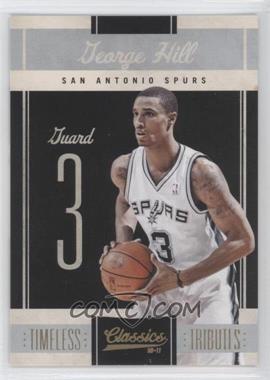 2010-11 Panini Classics - [Base] - Timeless Tributes Gold #5 - George Hill /100