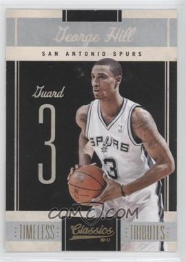 2010-11 Panini Classics - [Base] - Timeless Tributes Gold #5 - George Hill /100