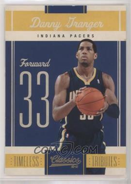 2010-11 Panini Classics - [Base] - Timeless Tributes Gold #72 - Danny Granger /100 [EX to NM]