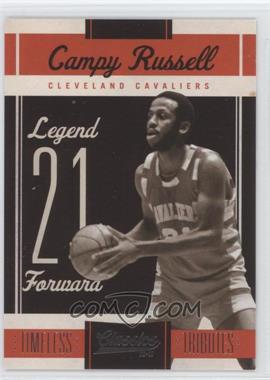 2010-11 Panini Classics - [Base] - Timeless Tributes Silver #132 - Legends - Campy Russell /250