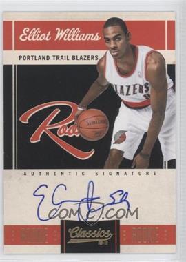 2010-11 Panini Classics - [Base] #146 - Rookie Signatures - Elliot Williams /699