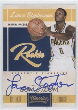 2010-11 Panini Classics - [Base] #174 - Rookie Signatures - Lance Stephenson /699
