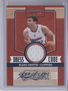 2010-11 Panini Classics - Dress Code - Jerseys Signatures #21 - Blake Griffin /25