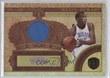 2010-11 Panini Gold Standard - Gold Crowns - Memorabilia #1 - Kevin Durant /249