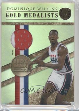 2010-11 Panini Gold Standard - Gold Medalists - Memorabilia Prime #16 - Dominique Wilkins /25