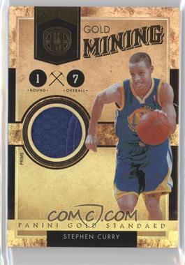 2010-11 Panini Gold Standard - Gold Mining - Memorabilia Prime #9 - Stephen Curry /25