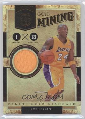 2010-11 Panini Gold Standard - Gold Mining - Memorabilia #7 - Kobe Bryant /299