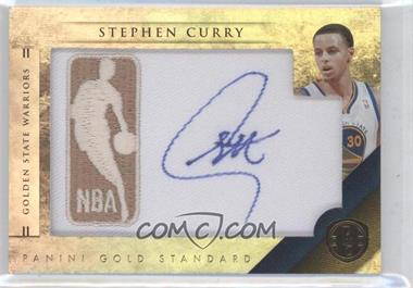 2010-11 Panini Gold Standard - Gold NBA Logoman Patch Signatures #47 - Stephen Curry /199